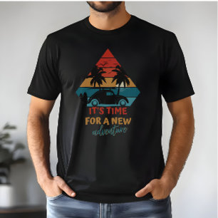 Camiseta Es el momento de una nueva aventura: un viejo atar