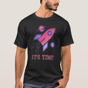 Camiseta Es el momento del plan B Bitcoin Crypto Retro Vint