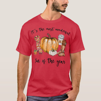 Camiseta Es El Momento Más Maravilloso Del Año Cae Autum