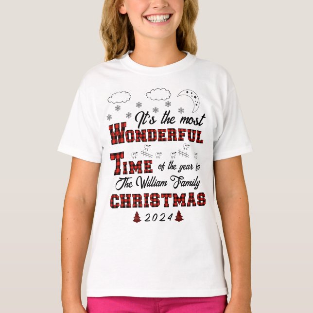 Camiseta Es el momento más maravilloso del año coincidiendo (Anverso)