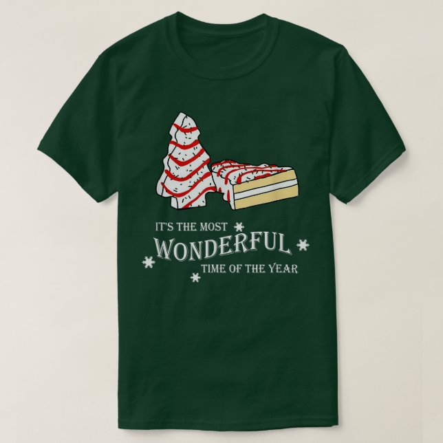 Camiseta Es el momento más maravilloso del año del pastel T (Diseño del anverso)