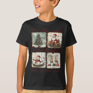 Camiseta Es el momento más maravilloso del año, Feliz Chr