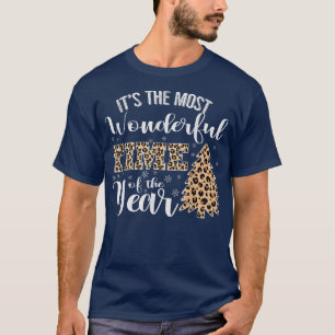 Camiseta Es El Momento Más Maravilloso Del Año Leopard Tr