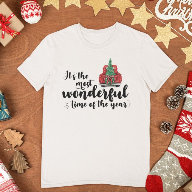 Camiseta Es el momento más maravilloso del año Navidades (Subido por el creador)