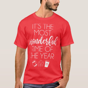 Camiseta Es el momento más maravilloso del año Relajado Fi