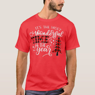 Camiseta Es El Momento Más Maravilloso Del Año Rojo De Plat