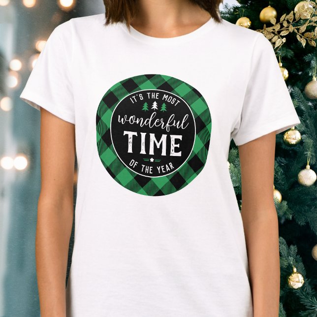 Camiseta "Es el momento más maravilloso" Navidades Green (Subido por el creador)