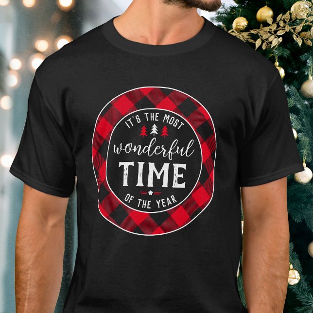 Camiseta "Es el momento más maravilloso" Navidades Red Blac (Subido por el creador)