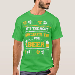 Camiseta Es El Momento Más Maravilloso Para La Fea Christma