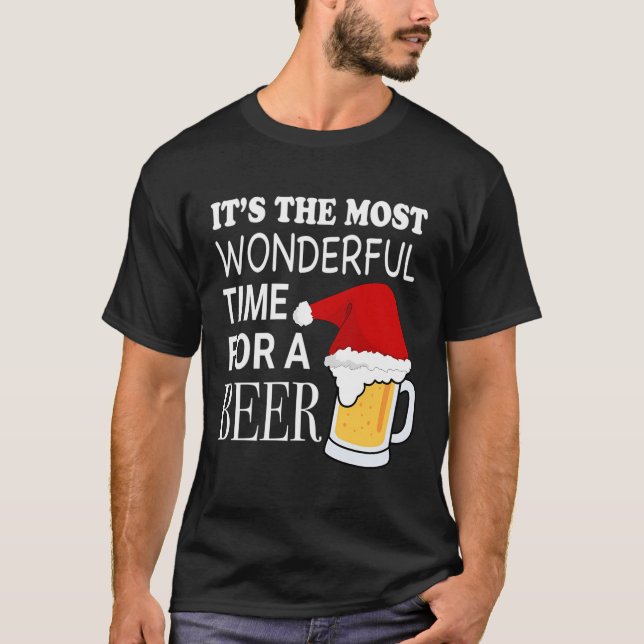 Camiseta Es El Momento Más Maravilloso Para Los Navidades D (Anverso)