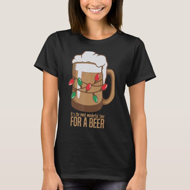 Camiseta Es El Momento Más Maravilloso Para Los Navidades D (Anverso)
