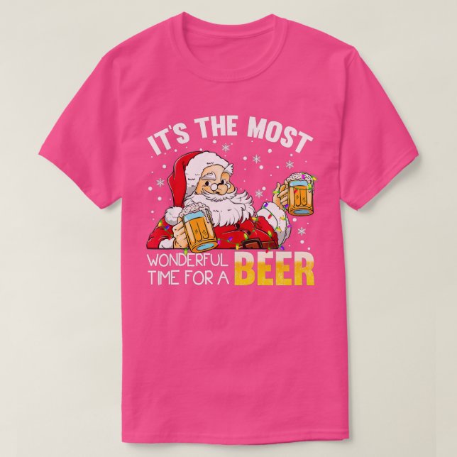 Camiseta Es El Momento Más Maravilloso Para Los Navidades D (Diseño del anverso)