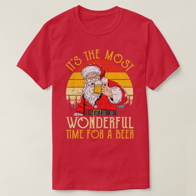 Camiseta Es El Momento Más Maravilloso Para Los Navidades D (Diseño del anverso)