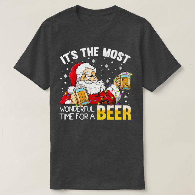 Camiseta Es El Momento Más Maravilloso Para Los Navidades D (Diseño del anverso)