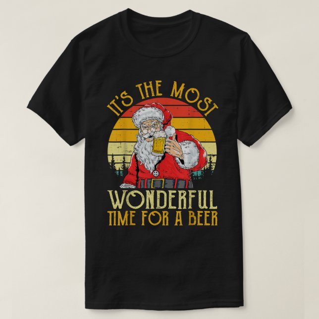 Camiseta Es El Momento Más Maravilloso Para Los Navidades D (Diseño del anverso)