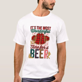 Camiseta Es el momento más maravilloso para una cerveza