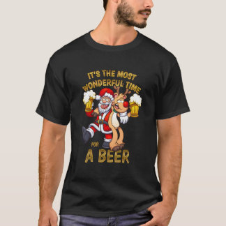 Camiseta Es el momento más maravilloso para una cerveza