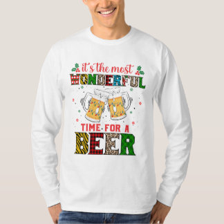 Camiseta Es El Momento Más Maravilloso Para Una Cerveza