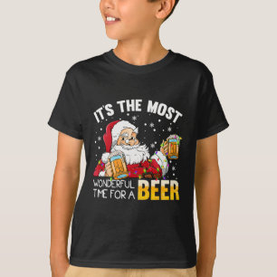 Camiseta Es el momento más maravilloso para una Navidad de