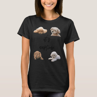 Camiseta Es El Momento Napado Para Tus Pudels De Juguetes