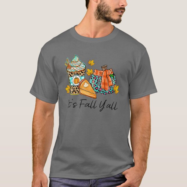 Camiseta Es el pie de calabaza de leopardo de las calabazas (Anverso)