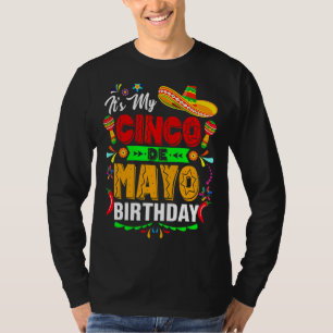 Camiseta Es el primer cumpleaños de Cinco de Mayo