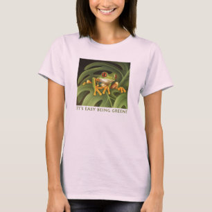 Camiseta ¡Es el ser fácil verde!