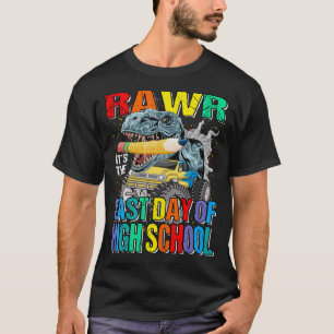 Camiseta Es el último día de monstruo de secundaria