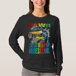 Camiseta Es el último día del monstruo del Homeschool Truck