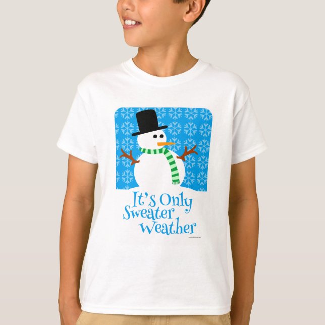 Camiseta Es El Único Clima De Dulce (Anverso)