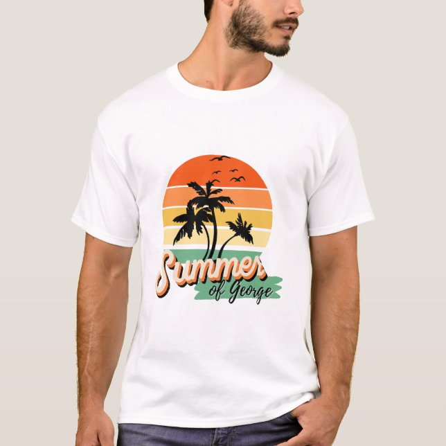 Camiseta Es el verano de George (Anverso)
