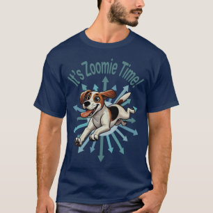 Camiseta Es el zoomie time Medium Beagle Mutt