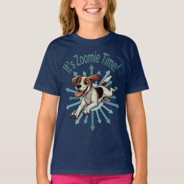 Camiseta Es el zoomie time Medium Beagle Mutt