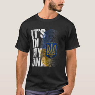 Camiseta Es en mi ADN Apoyo ucraniano a Ucrania