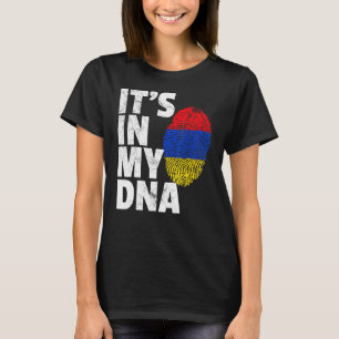 Camiseta Es En Mi Adn Armenia Armenia La Bandera Armenia Or