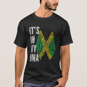 Camiseta Es en mi ADN Bandera de Jamaica Hombres Mujeres Ni