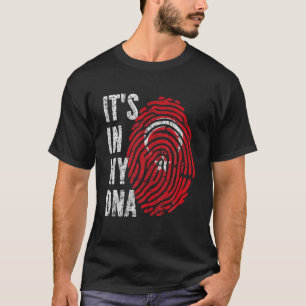 Camiseta Es en mi ADN Bandera de Turquía Hombres Mujeres Ni
