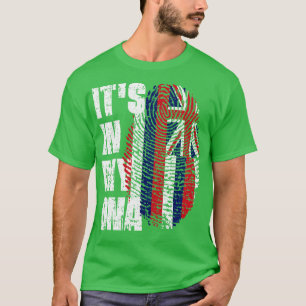 Camiseta ES EN MI ADN Bandera Hawaii Hawaii