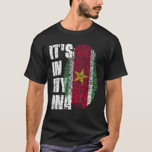 Camiseta Es En Mi Adn La Bandera Surinamesa De Surinam
