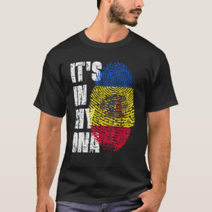 Camiseta Es En Mi Adn Moldavia Bandera Moldava