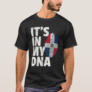 Camiseta ES EN MI ADN Navidades de bandera de República Dom
