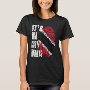 Camiseta Es En Mi Adn Trinidad Y Tobago Bandera De Trinidad