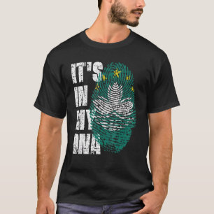 Camiseta Es En Mi Dna Bandera De Macao Macanese