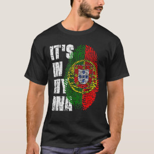 Camiseta Es En Mi Dna Bandera Portugal Portugués