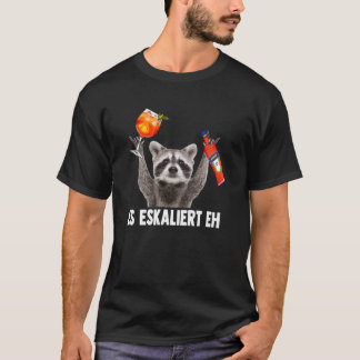 Camiseta ES ESCALA EH X Mapache Meme Mapache X Pedro Spri