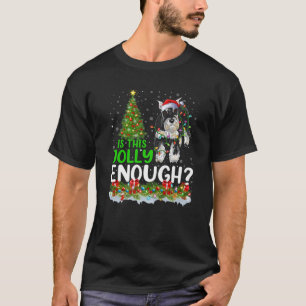 Camiseta ¿Es este alegre árbol de Navidad de Schnauzer Dog?
