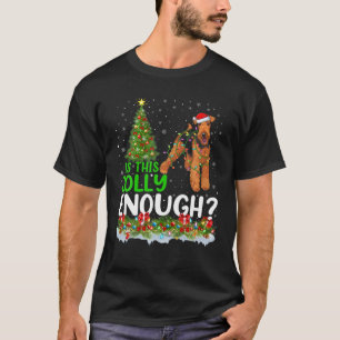 Camiseta ¿Es este alegre Jesucristo del Terrier Santa Aire