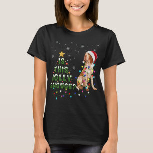 Camiseta ¿Es este alegre Santa Bracco Italiano Light C?