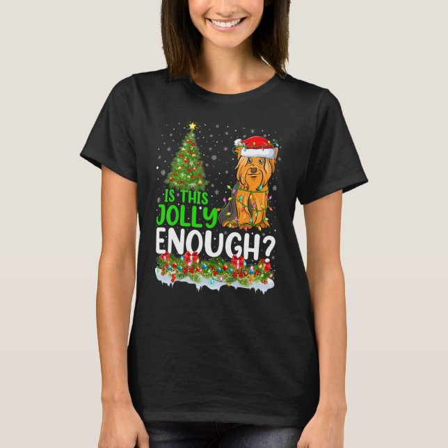 Camiseta ¿Es esto lo suficientemente alegre como para que e (Anverso)