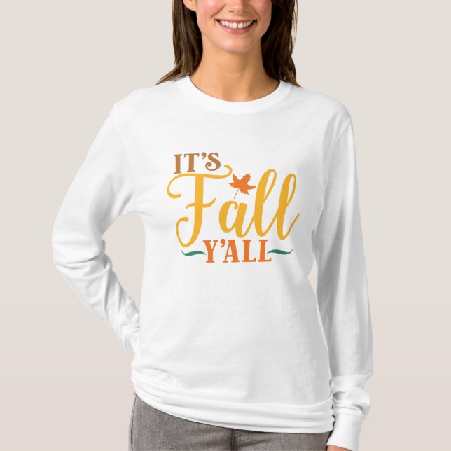 Camiseta Es Fall Yall (Anverso)